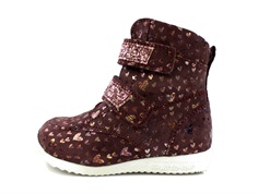 Arauto RAP old rose hearts disco winter boot Sif with TEX